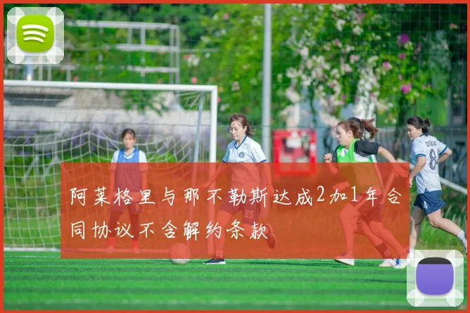 阿莱格里与那不勒斯达成2加1年合同协议不含解约条款
